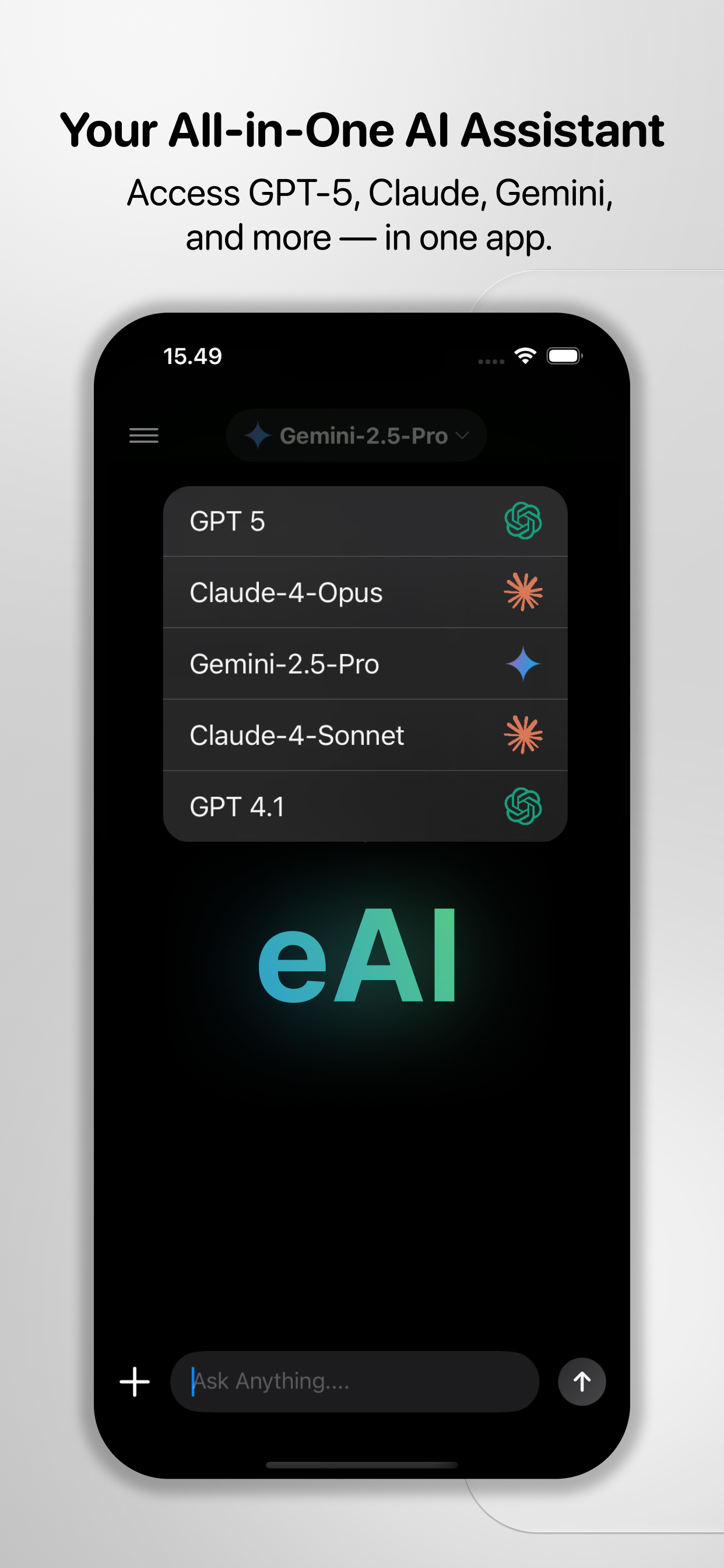 eAI – Chat AI screenshot 1